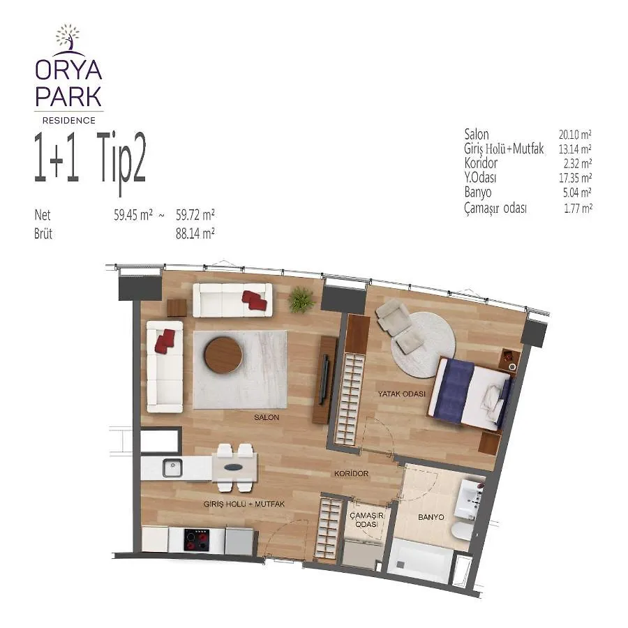 Residence 5 Etoiles 1+1 Avec Piscine Istanbul 0*,